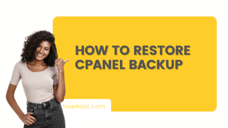 How to Restore cPanel Backup