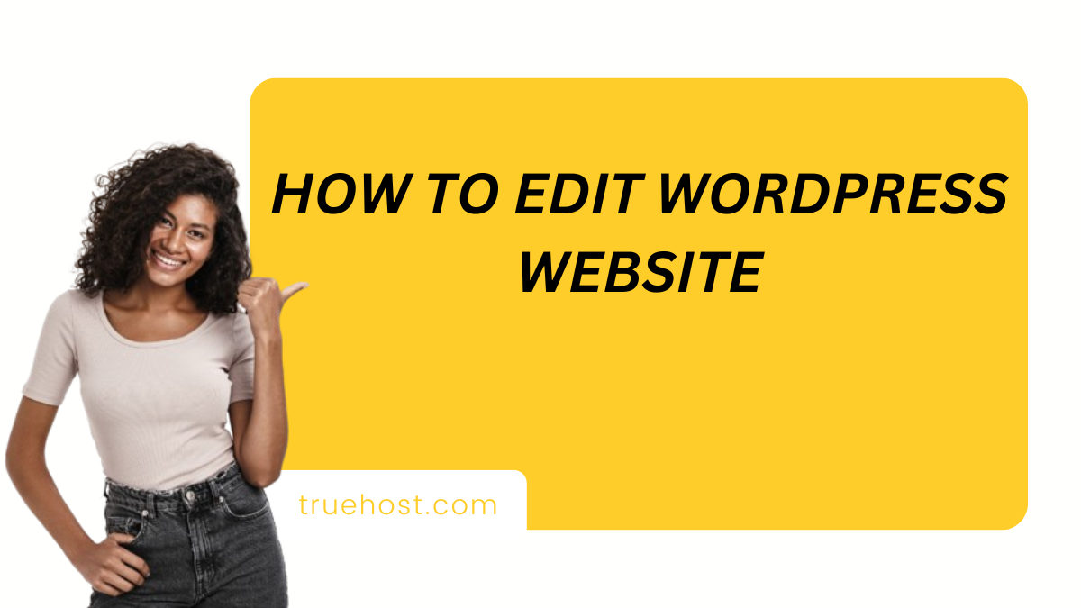 How to edit WordPress website