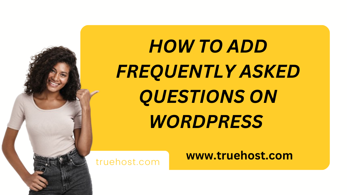 How to add FAQ on WordPress