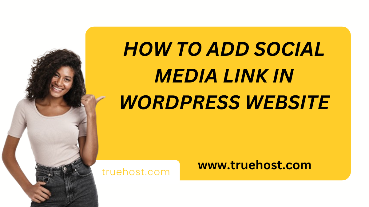 How to add Social Media Links in WordPress Website