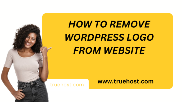 How to remove WordPress Logo from website