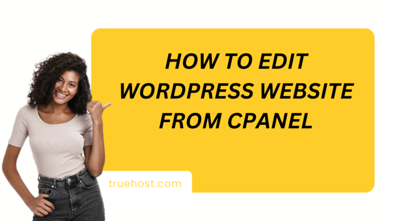 How To Edit WordPress Website from cPanel