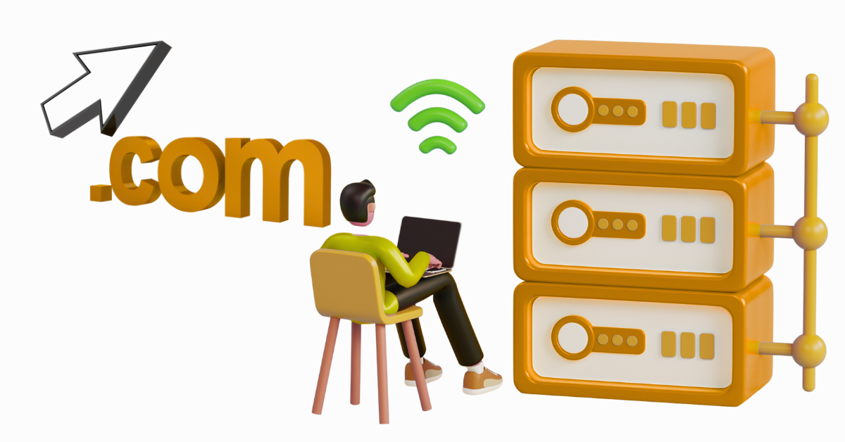 Connect a Domain to Website Hosting illustration
