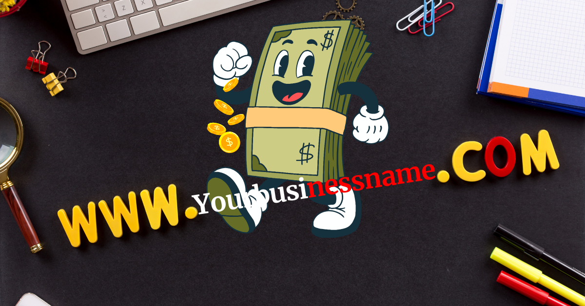 Domain name cost illustration
