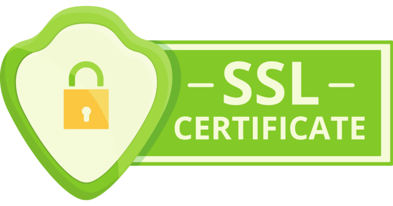 Public SSL Certificate Icon, Cartoon Style
