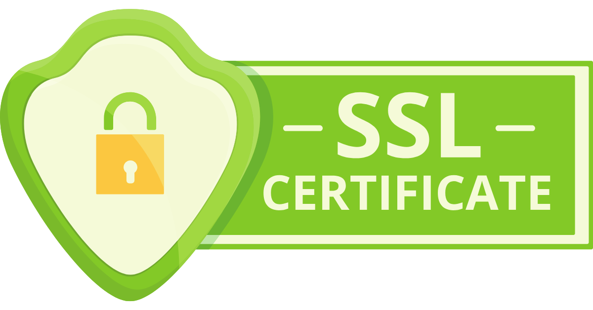 Public SSL Certificate Icon, Cartoon Style